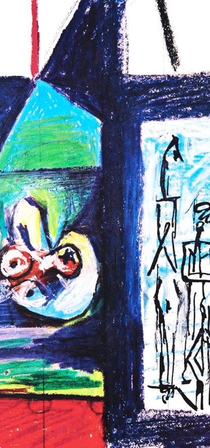 Pablo Picasso, 8.1.58. (Cramer 155), La Chute D'Icare, Hliogravure