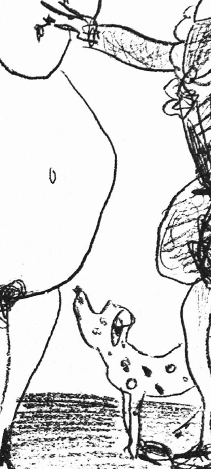 Pablo Picasso, Le Seigneur Et La Dame (M. 322), Souvenirs Et Portraits D'Artistes, Lithograph