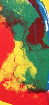 Paul Jenkins, Composition Pour Eric, Souvenirs Et Portraits D'Artistes, Lithograph