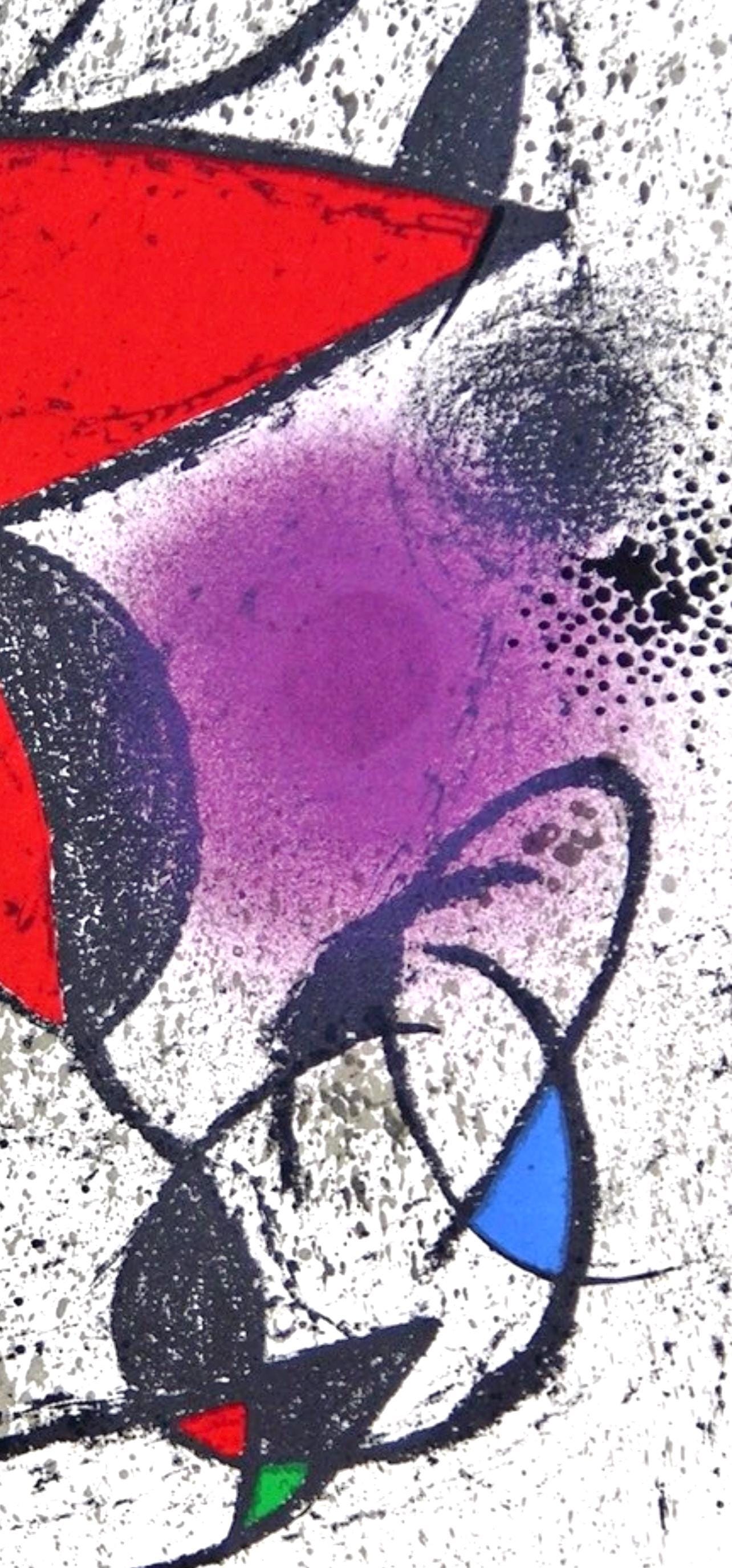 Joan Miro, Faillie Du Calcaire (Cramer 156; Mourlot 840), Souvenirs Et Portraits D'Artistes,