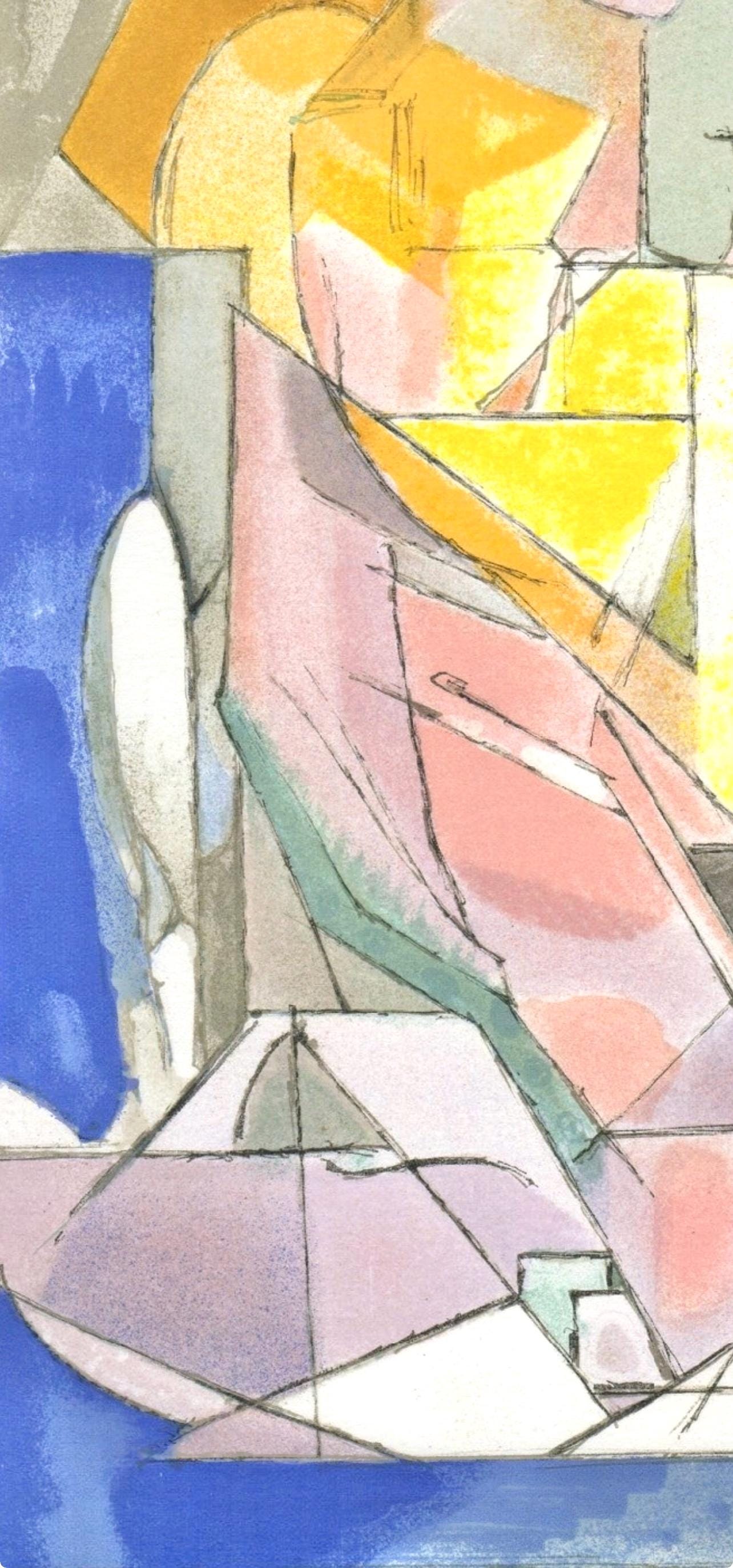 Jacques Villon, Portrait D'Une Jeune Fille, Souvenirs Et Portraits D'Artistes, Lithograph