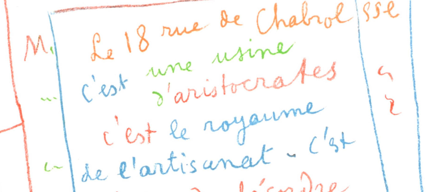 Jean Cocteau, Manuscrit, Souvenirs Et Portraits D'Artistes, Lithograph