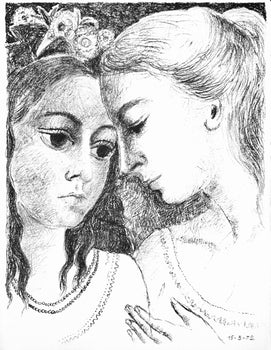 Paul Delvaux, Confidences, Souvenirs Et Portraits D'Artistes, Lithograph