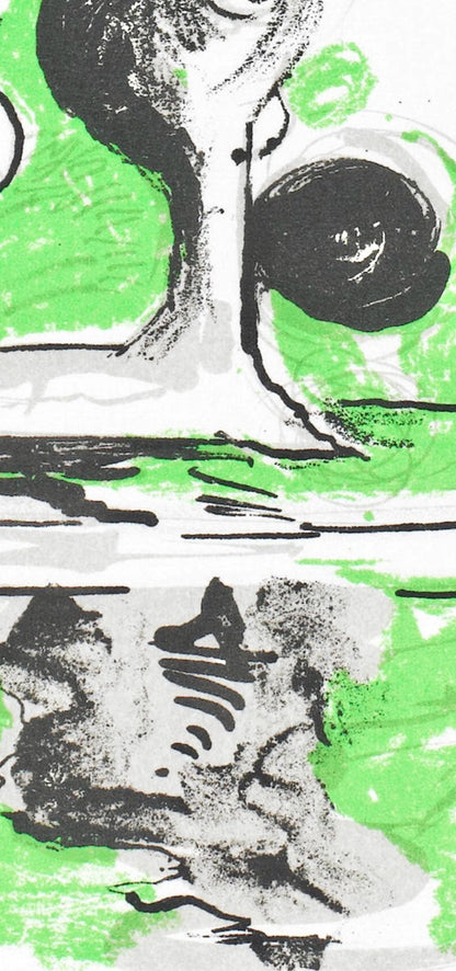 Graham Sutherland, Hybrid, Souvenirs Et Portraits D'Artistes, Lithograph