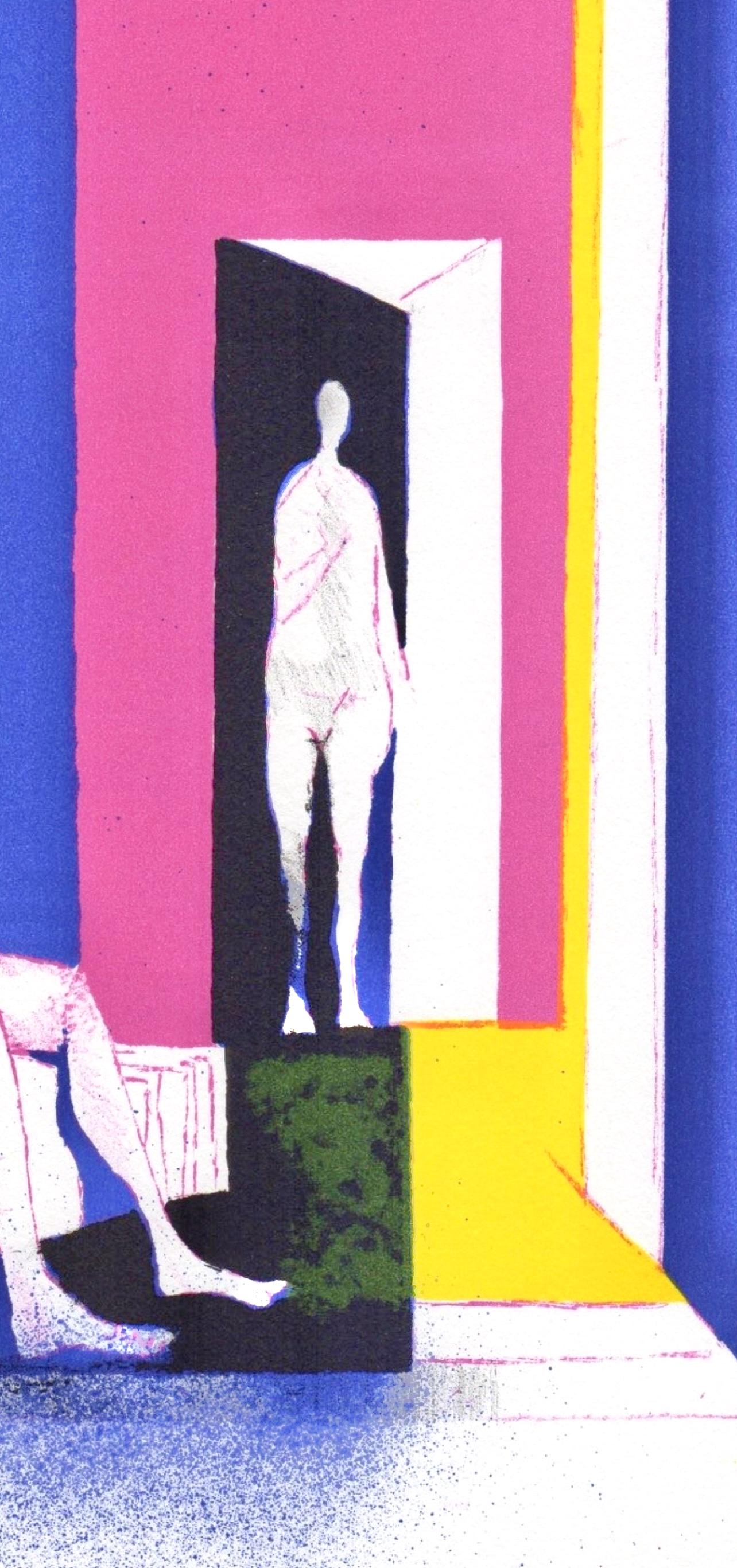 Paul Guiramand, Intrieur, Souvenirs Et Portraits D'Artistes, Lithograph