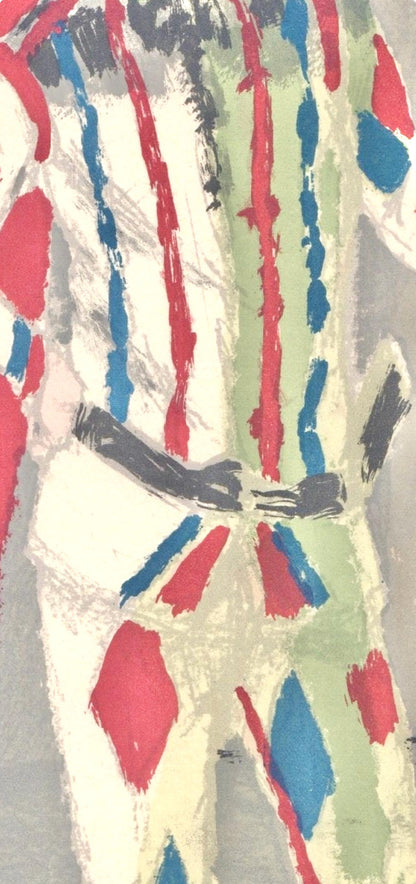 Maurice Brianchon, L'Arlequin, Souvenirs Et Portraits D'Artistes, Lithograph