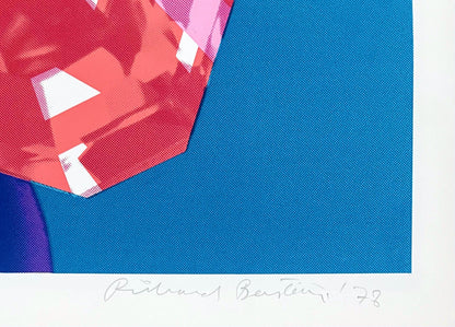 Richard Bernstein, Ruby, Signed, Silkscreen