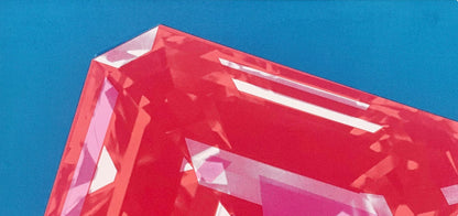 Richard Bernstein, Ruby, Signed, Silkscreen