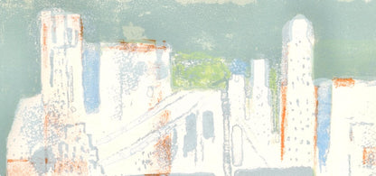 Paul Guiramand, Le Port De New York, Prints From The Mourlot Press, Lithograph