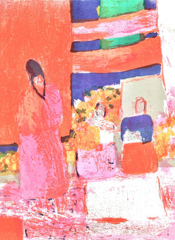 Bernard Cathelin, Mexique, Prints From The Mourlot Press, Lithograph