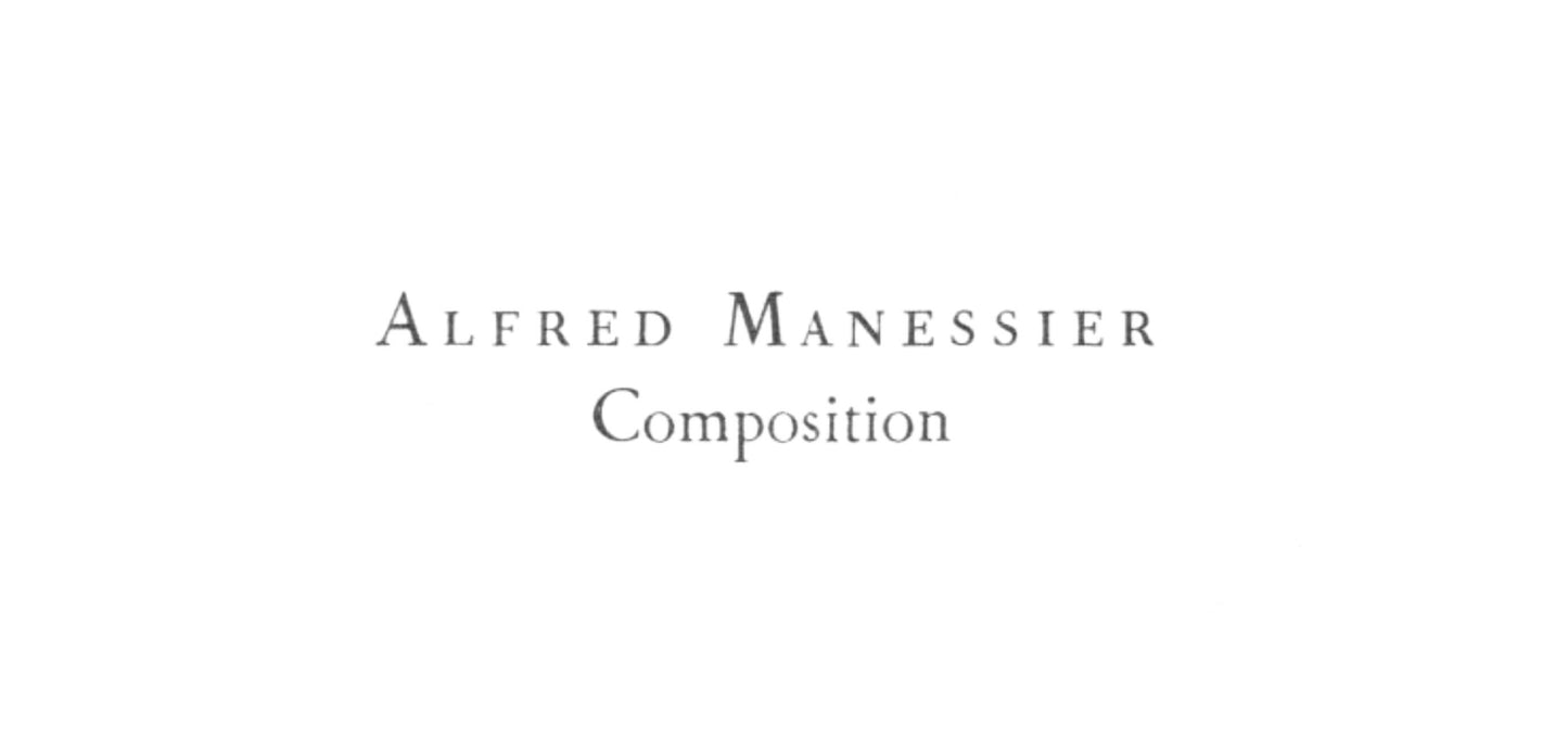 Alfred Manessier, Composition, Prints From The Mourlot Press, Lithograph