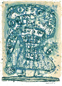 Akira Kito, Enfant, Prints From The Mourlot Press, Lithograph