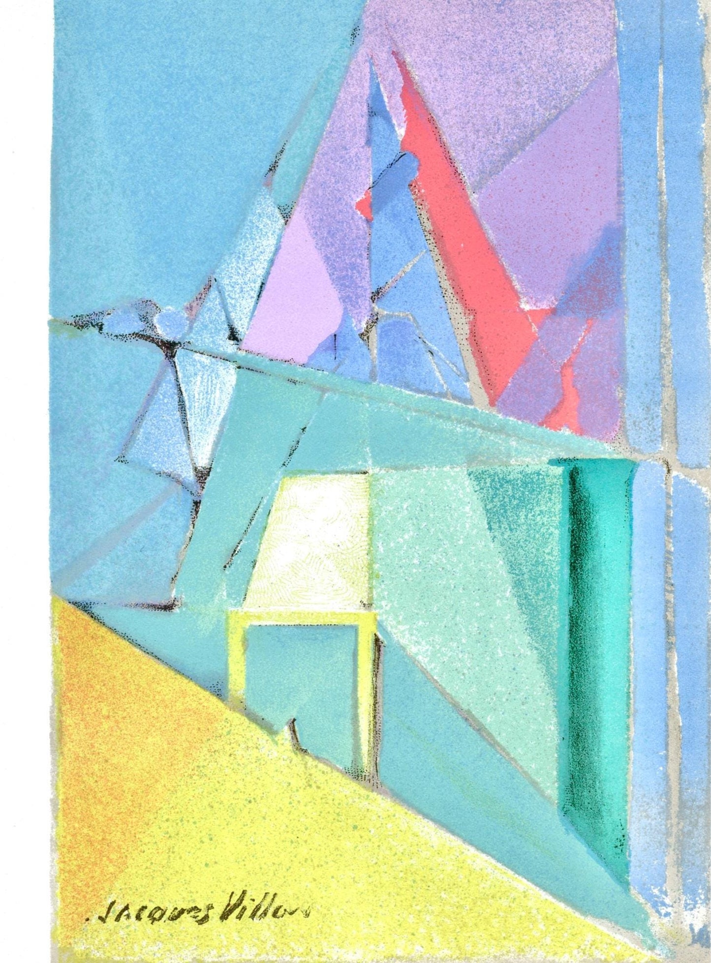 Jacques Villon, Intimit, Prints From The Mourlot Press, Lithograph