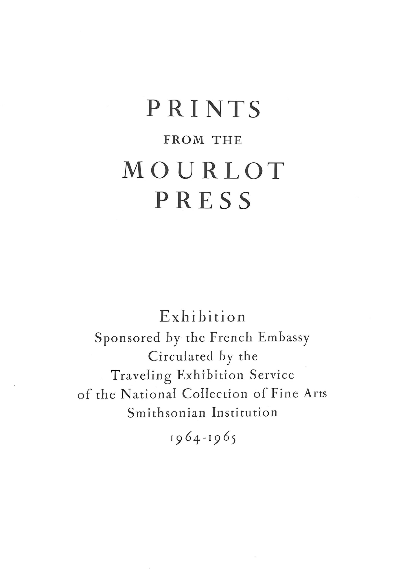 Jacques Villon, Intimit, Prints From The Mourlot Press, Lithograph