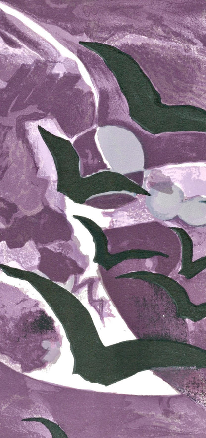 Georges Braque, Les Oiseaux De Nuit, Prints From The Mourlot Press, Lithograph