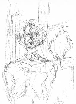 Alberto Giacometti, Annette, Prints From The Mourlot Press, Lithograph