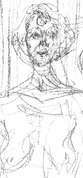 Alberto Giacometti, Annette, Prints From The Mourlot Press, Lithograph