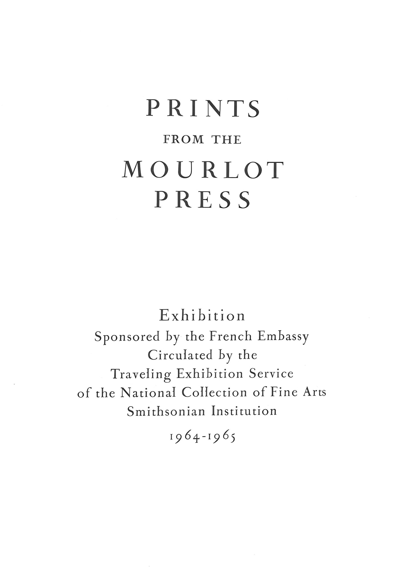 Joan Mir, Composition (Cramer 91; Mourlot 332), Prints From The Mourlot Press, Lithograph