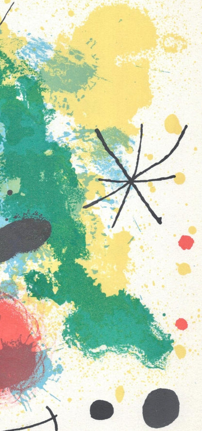 Joan Mir, Composition (Cramer 91; Mourlot 332), Prints From The Mourlot Press, Lithograph