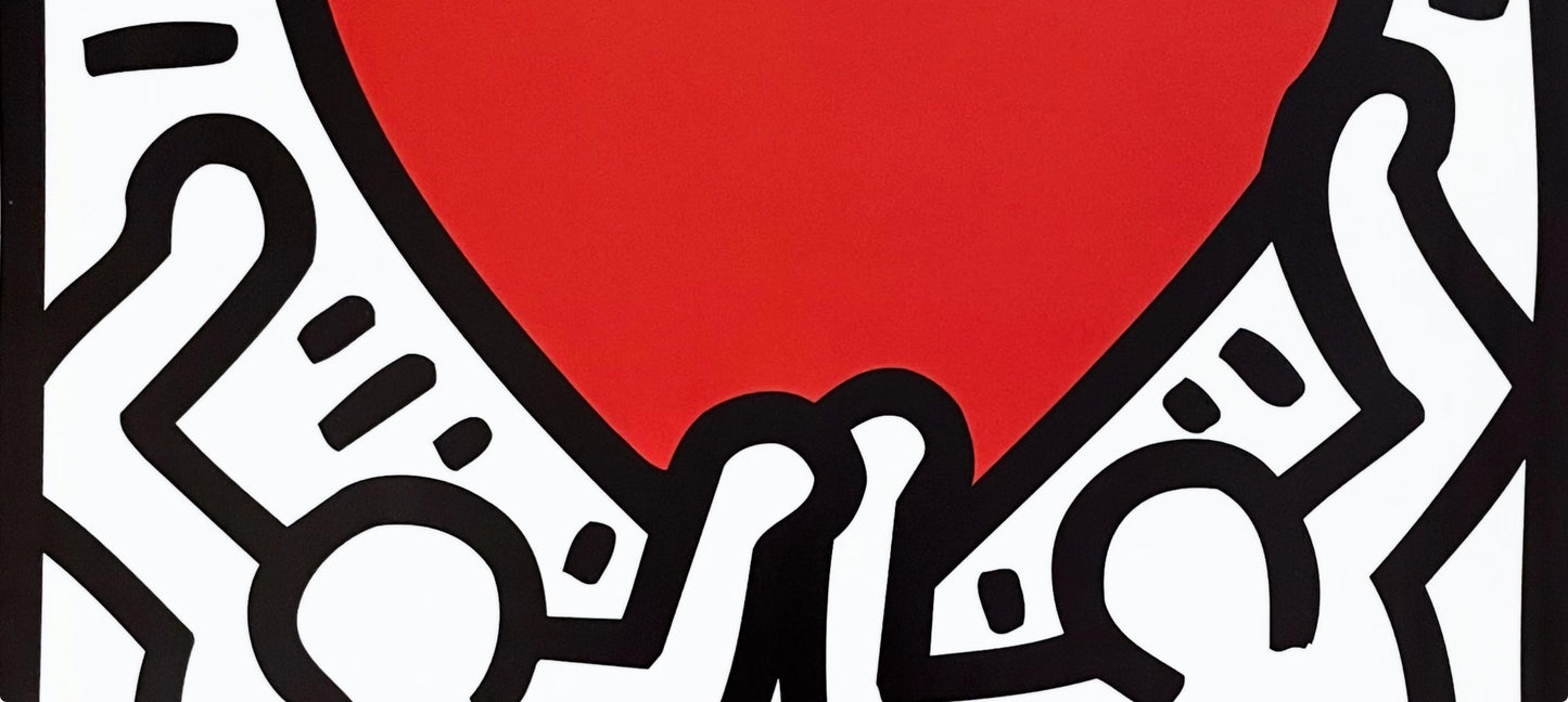 Official Edition Offset Lithograph - Keith Haring - Untitled 1988