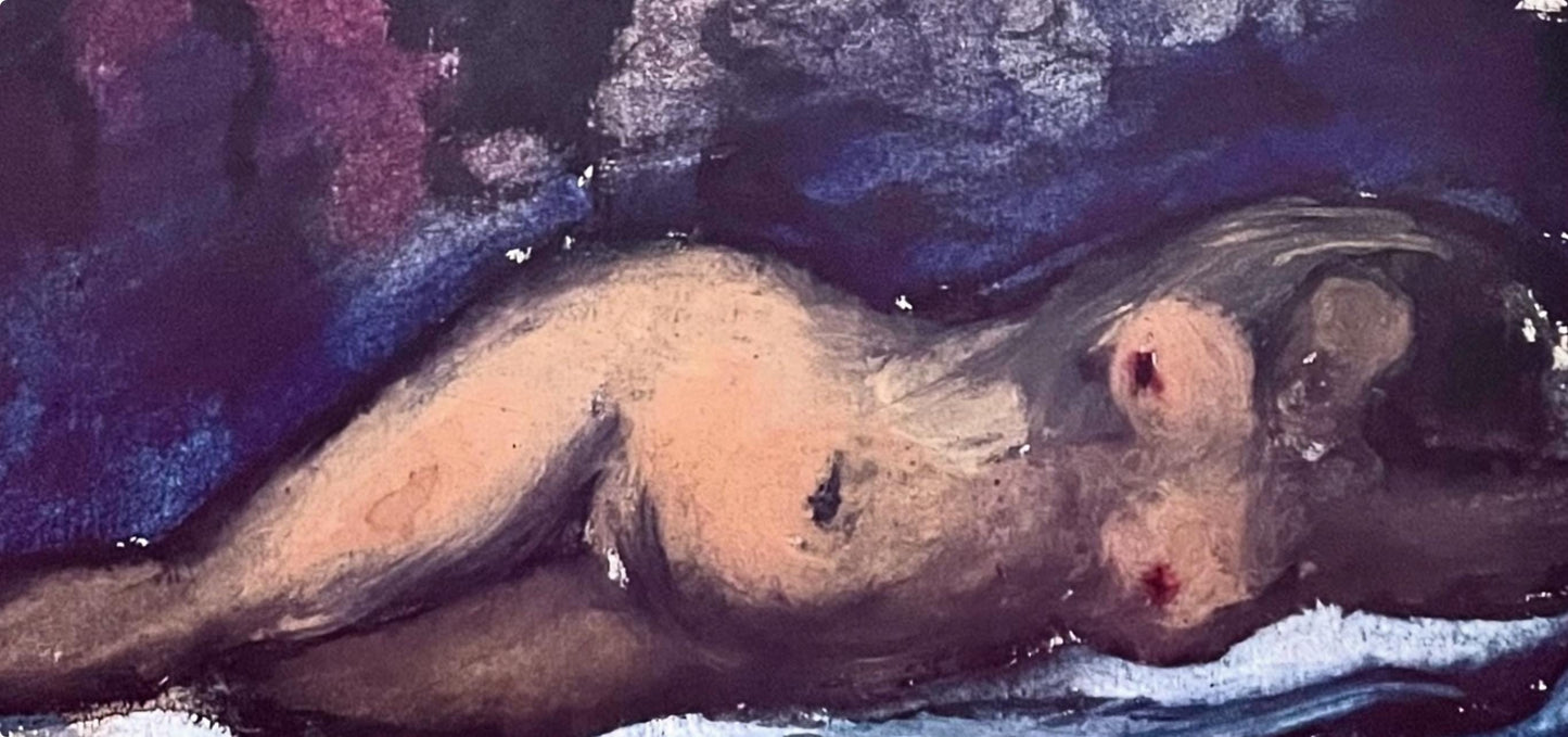 Salvador Dali, Nude At Cadeques, Signed, Lithograph