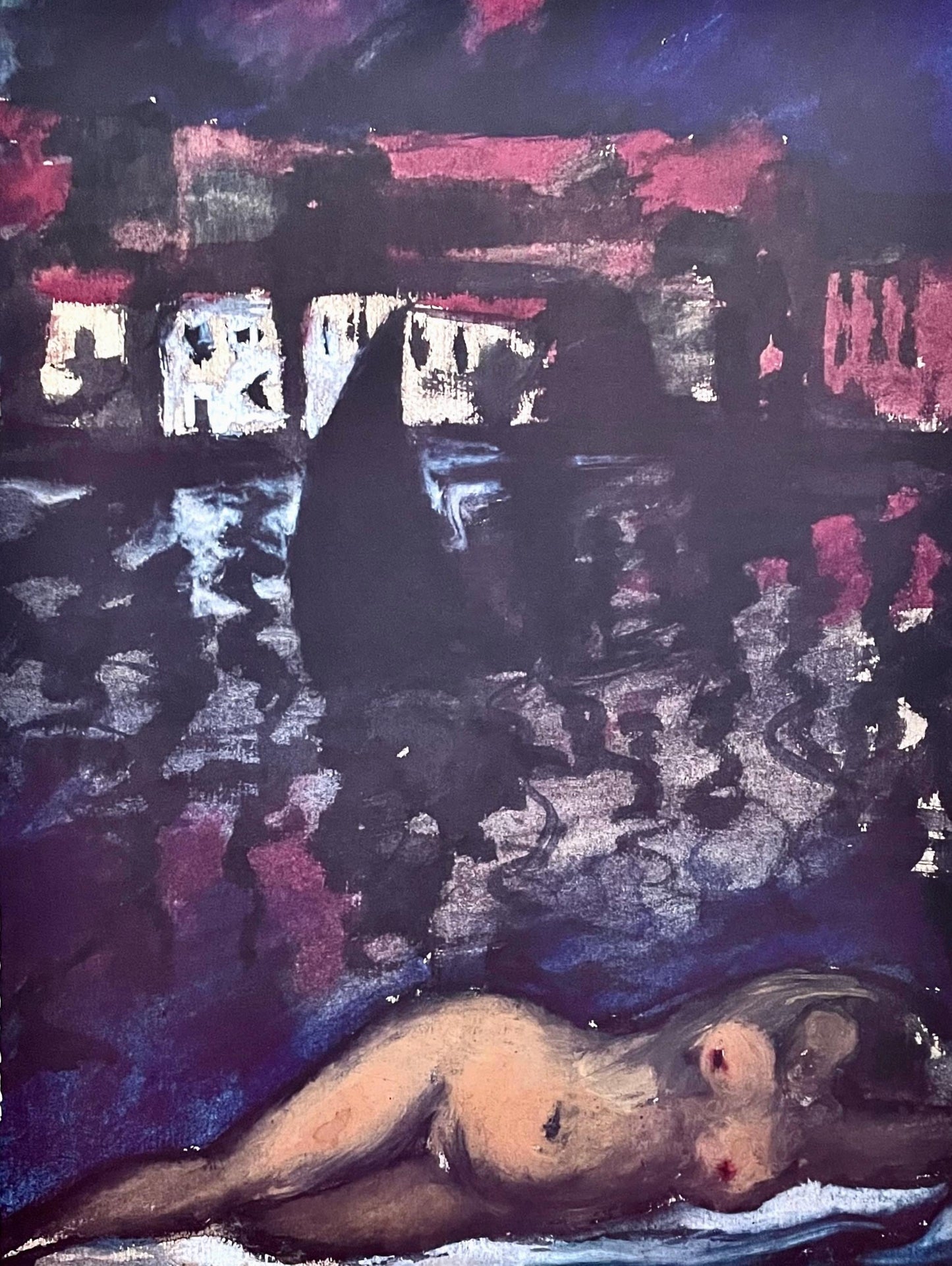 Salvador Dali, Nude At Cadeques, Signed, Lithograph