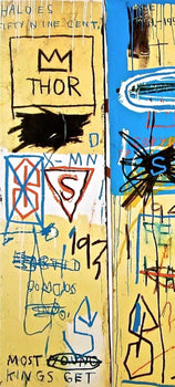 Jean-Michel Basquiat, Charles The First, Official Edition Archival Pigment Print