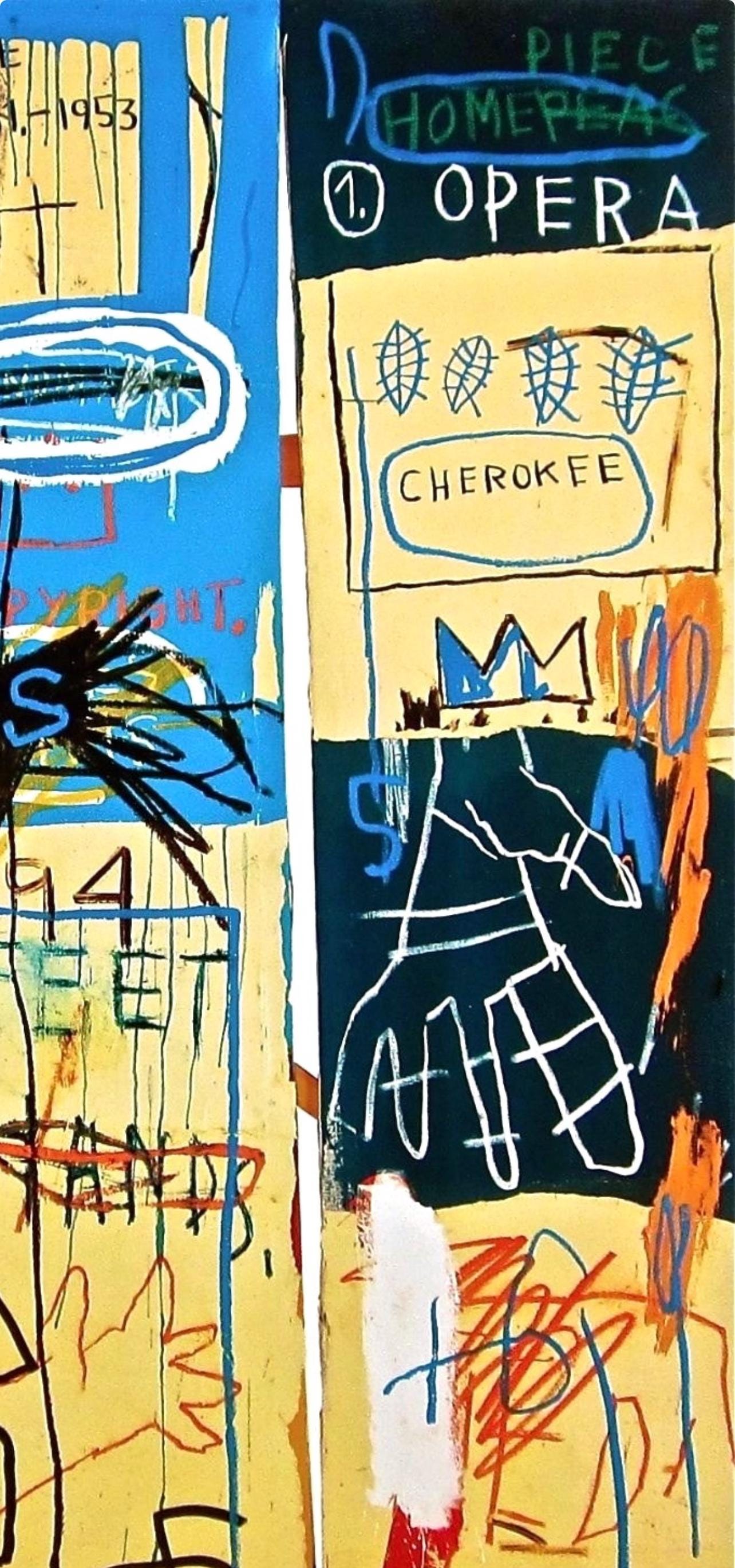 Jean-Michel Basquiat, Charles The First, Official Edition Archival Pigment Print