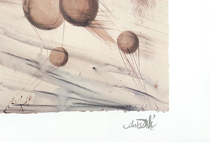 Salvador Dali, Transparent Horse, Signed, Lithograph