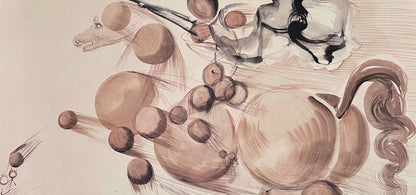 Salvador Dali, Transparent Horse, Signed, Lithograph