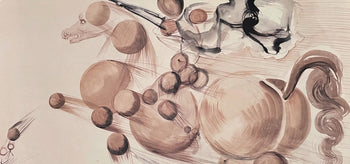 Salvador Dali, Transparent Horse, Signed, Lithograph