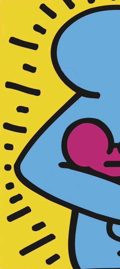 Keith Haring, Untitled (Mother And Baby), Official Edition Silkscreen