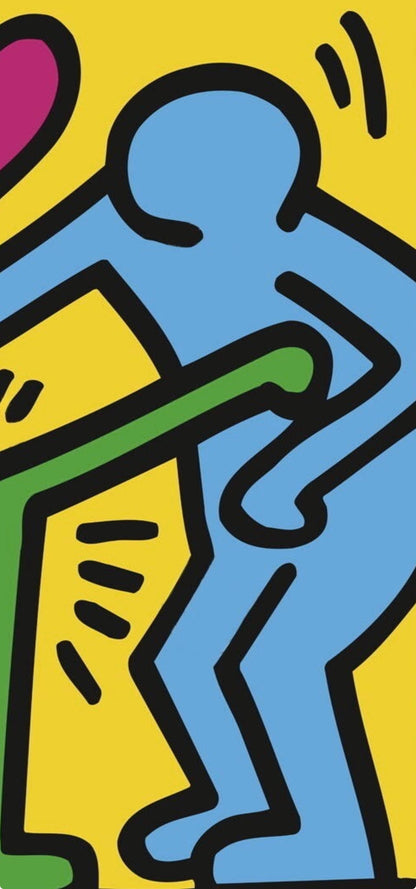 Keith Haring, Untitled (Family), Official Edition Silkscreen