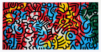 Keith Haring, Untitled (Abstract), Official Edition Silkscreen