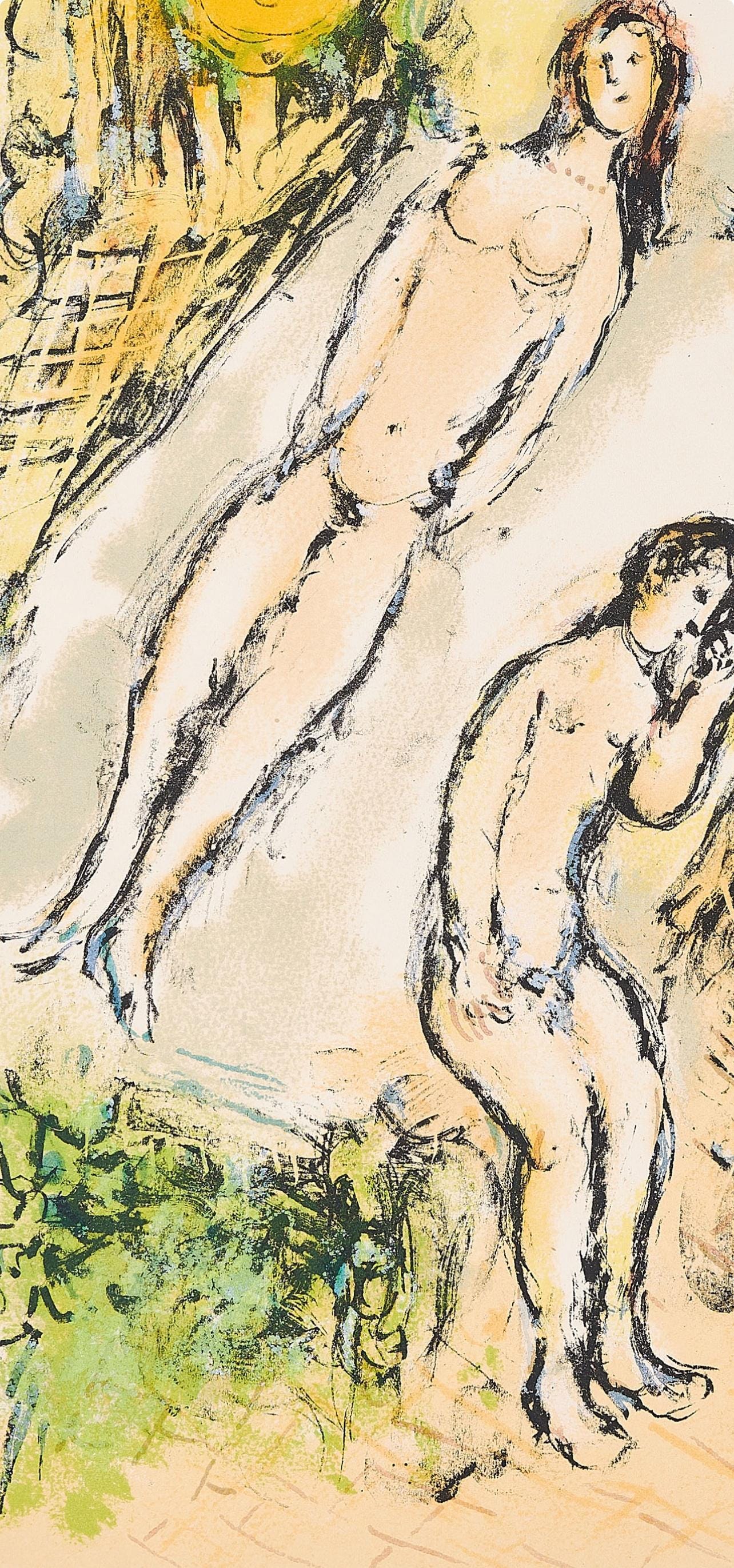 Marc Chagall, Wehklagen Des Odysseus, Homer, Die Odyssee, Lithograph