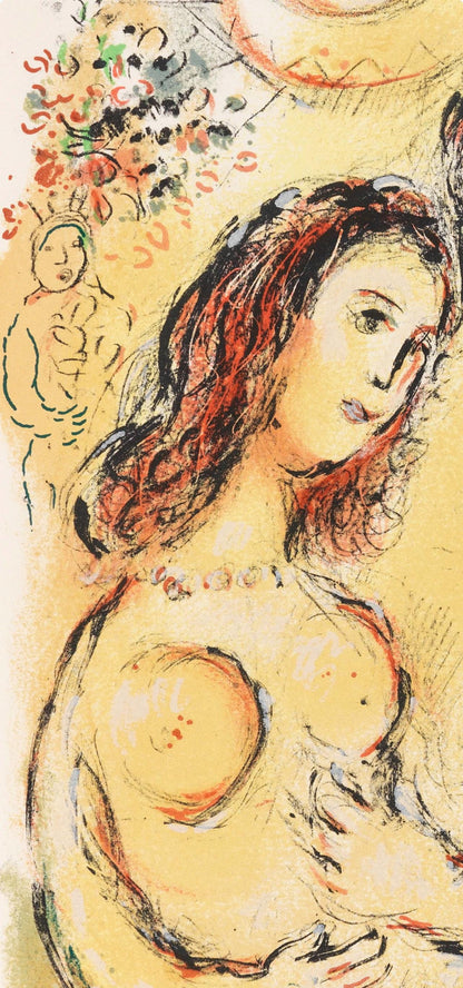 Marc Chagall, Ares Und Aphrodite, Homer, Die Odyssee, Lithograph