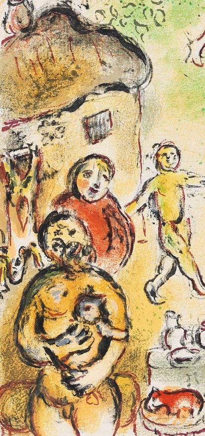 Marc Chagall, Die Insel Des Aiolos, Homer, Die Odyssee, Lithograph