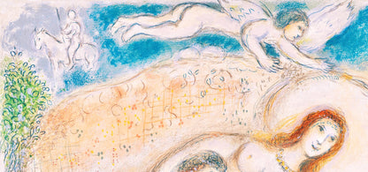 Marc Chagall, Kirke, Homer, Die Odyssee, Lithograph