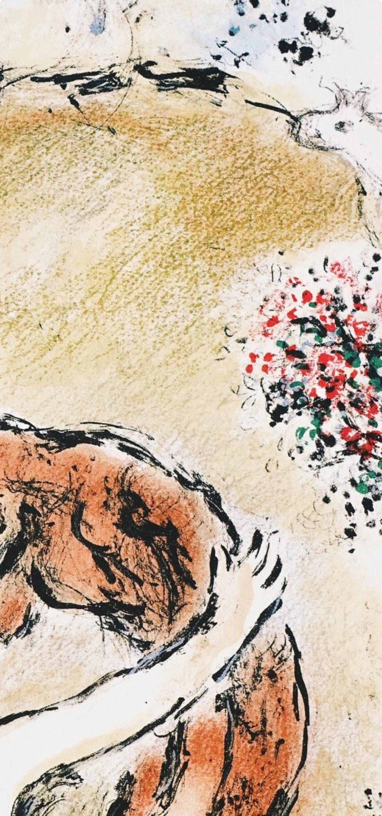 Marc Chagall, Die Seele Elpenors, Homer, Die Odyssee, Lithograph