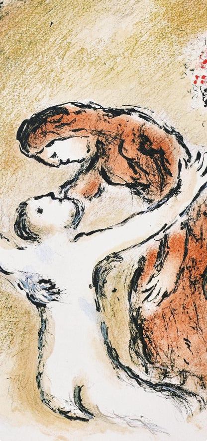 Marc Chagall, Die Seele Elpenors, Homer, Die Odyssee, Lithograph