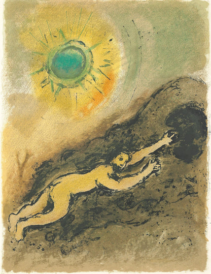 Marc Chagall, Sisyphos, Homer, Die Odyssee, Lithograph