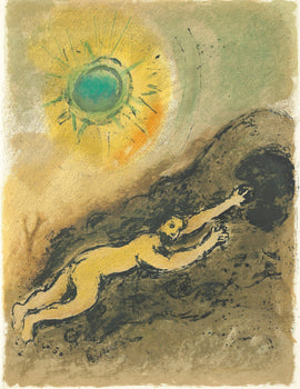 Marc Chagall, Sisyphos, Homer, Die Odyssee, Lithograph