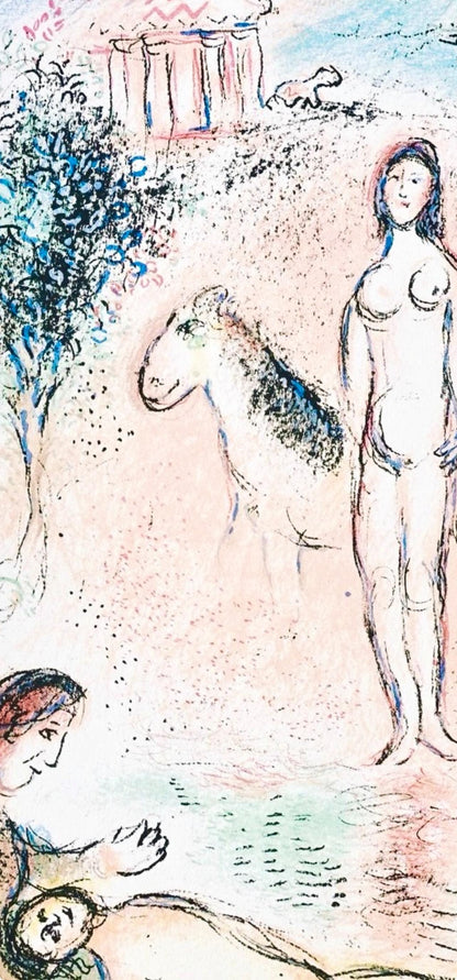 Marc Chagall, Frontispiz, Homer, Die Odyssee, Lithograph