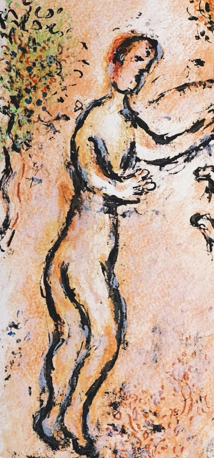 Marc Chagall, Ulysses Und Eumaios, Homer, Die Odyssee, Lithograph