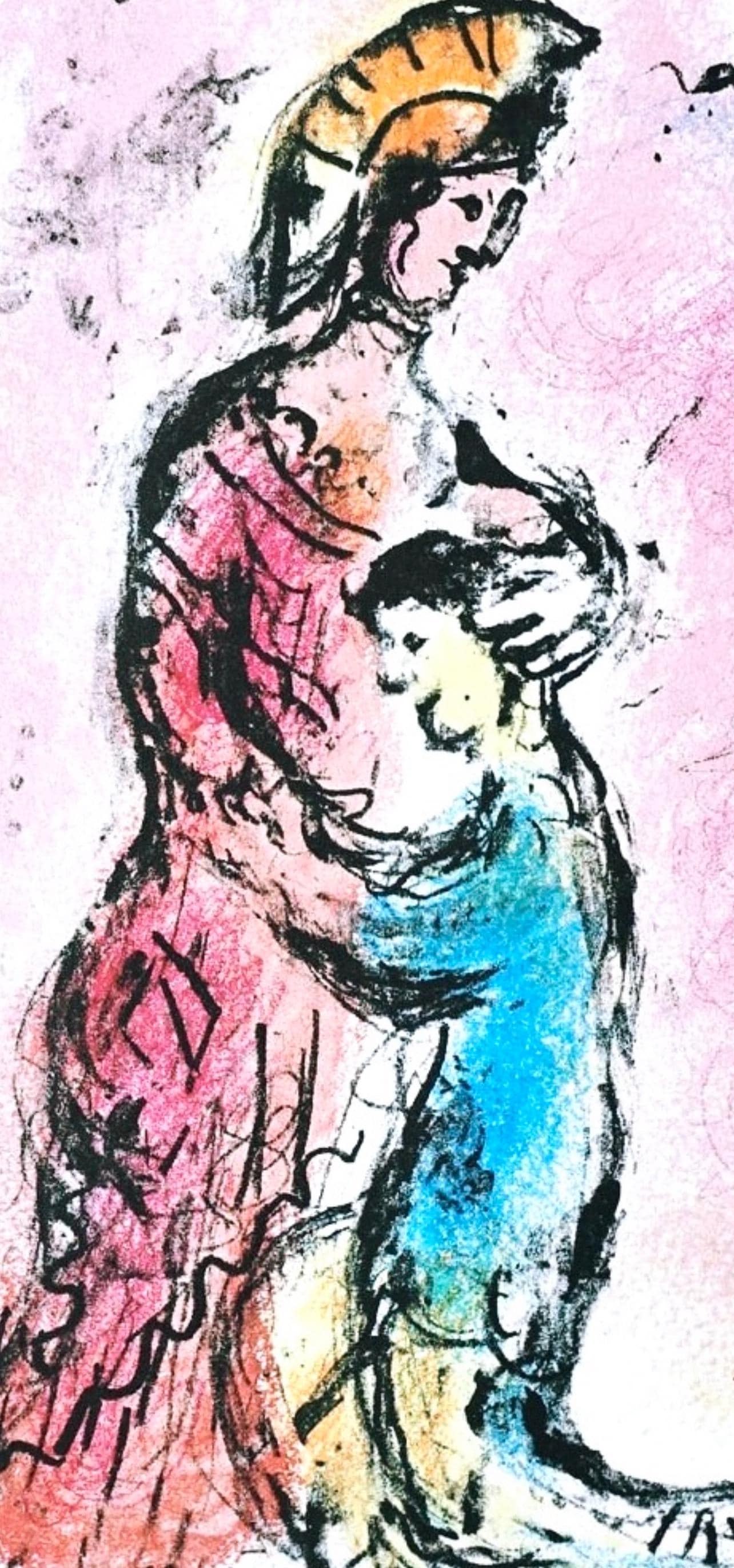 Marc Chagall, Odysseus Macht Sich Bekannt, Homer, Die Odyssee, Lithograph