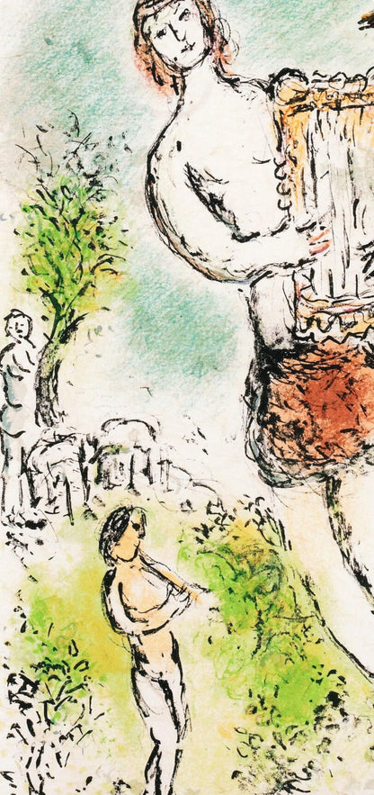 Marc Chagall, Theoclymenus, Homer, Die Odyssee, Lithograph