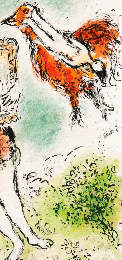 Marc Chagall, Theoclymenus, Homer, Die Odyssee, Lithograph