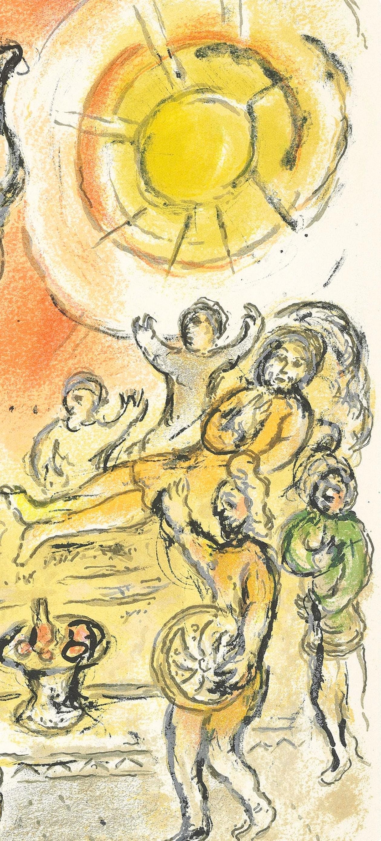 Marc Chagall, Der Bogen Des Odysseus, Homer, Die Odyssee, Lithograph