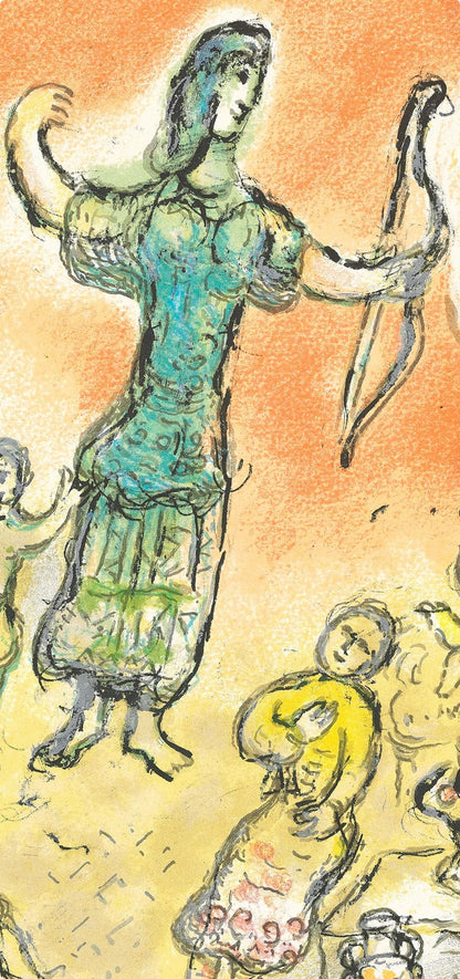 Marc Chagall, Der Bogen Des Odysseus, Homer, Die Odyssee, Lithograph