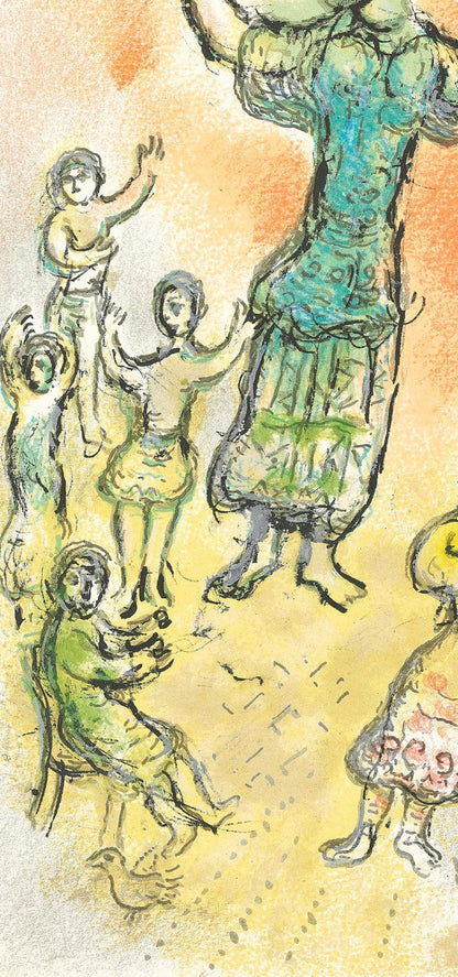 Marc Chagall, Der Bogen Des Odysseus, Homer, Die Odyssee, Lithograph